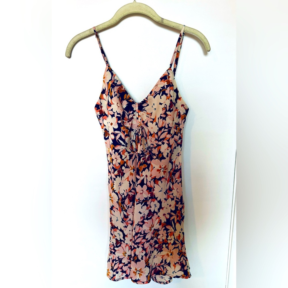 Floral mini dress